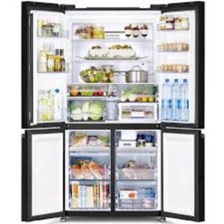 Soyuducu "Hitachi R-WB720VUC0 GBK" 184x90x72