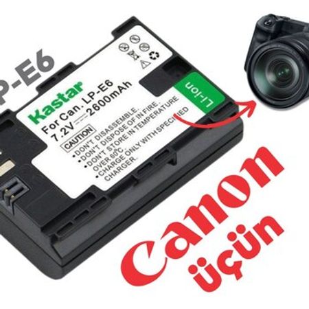 "Canon üçün LP-E6" batareyası