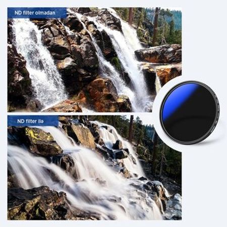 “Neewer” dəyişkən ND filter (ND2-ND400)