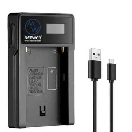 “Neewer” NP-F batareyaları üçün USB şarj cihazı