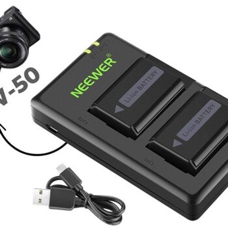 "Neewer" NP-FW50 Sony A7 üçün batareya və adapter dəsti