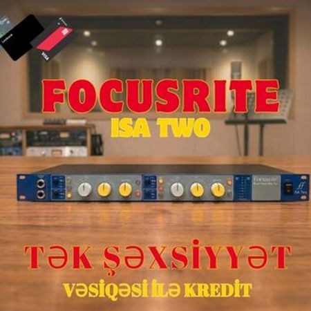 Mikrofon preamp Focusrite ISA TWO – Musiqi alətləri – ucuztap.az