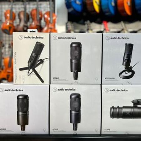 Studiya mikrofonları "Audio-Technica"