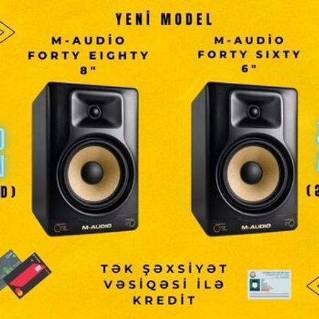 Studiya monitoru M-Audio – Musiqi alətləri – ucuztap.az