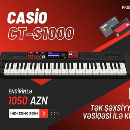 Sintezator Casio CT-S1000 – Musiqi alətləri – ucuztap.az