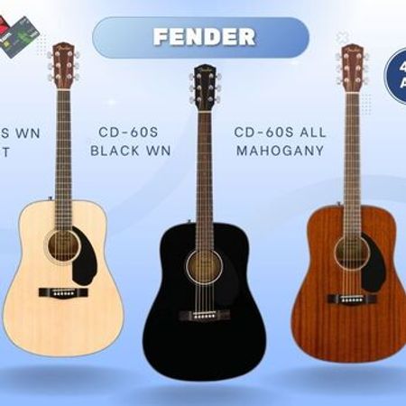 Akustik gitara "Fender CD-60S"
