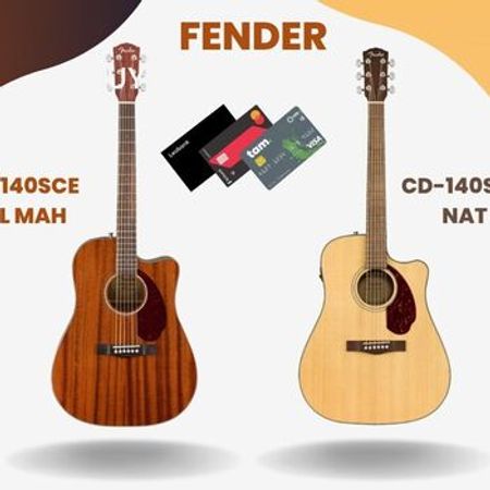 Elektro akustik gitara “Fender CD-140SCE”