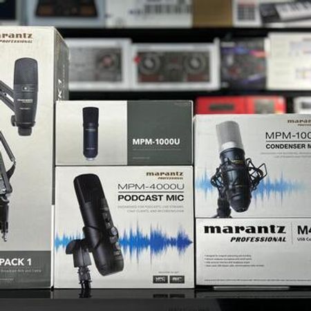 Studiya mikrofonları "Marantz"