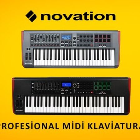 Midi klaviaturalar "Novation İmpulse"