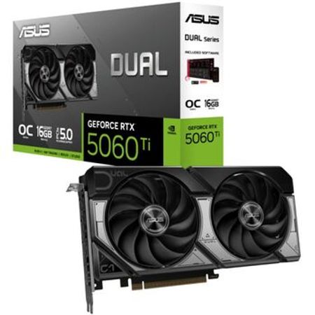 ASUS Dual GeForce RTX 5060Ti 16GB GDDR7 OC Edition