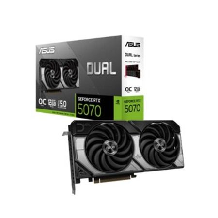 ASUS VGA DUAL-RTX5070-O12G//RTX5070, HDMI*1, DP*3,12G,D7 (90YV0M17-M0NA00)