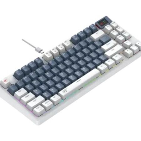 Havit KB884L-RU gaming keyboard White+Blue