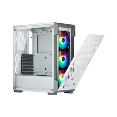 Keys "Corsair iCue 220T RGB White Front Glass Edition"