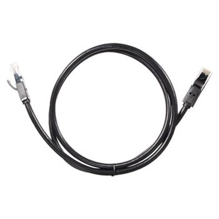 Cat 6 U/UTP Rounded Lan Cable Black 1m – Kompüter aksesuarları – ucuztap.az