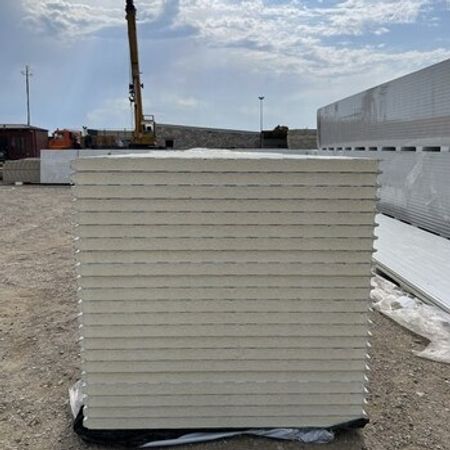 Divar üçün 40/50/100 mm qalınlıqlı sendvic panel