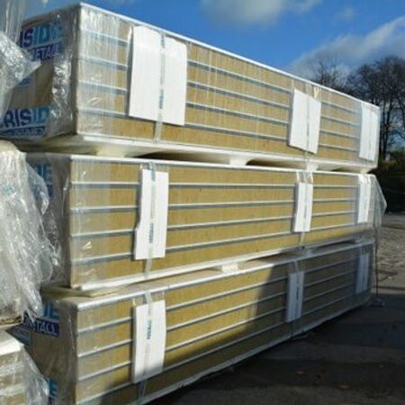 Sendviç panel (100 mm daş yunu )