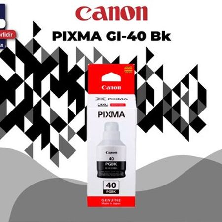 "Canon PIXMA Gİ-40 Bk" boyası
