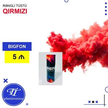Tüstü bombası qırmızı rəngli – Digər – ucuztap.az