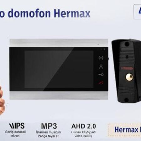 Domofon Hermax – Təhlükəsizlik avadanlığı – ucuztap.az