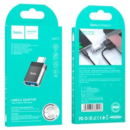 HOCO UA17 Type-C USB 3.0 Adapter (OTG) – Kompüter aksesuarları – ucuztap.az