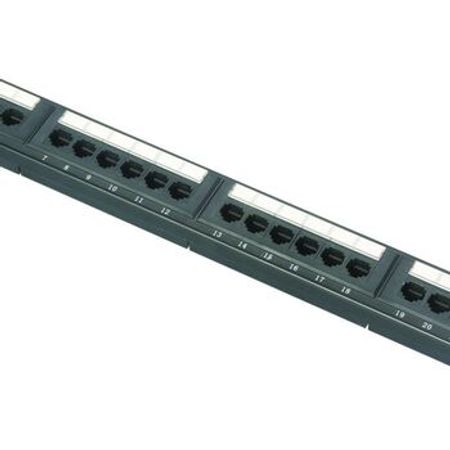 Patch Panel Cat6 UTP 24 Port – Sürətli və Etibarlı Şəbəkə Həlli