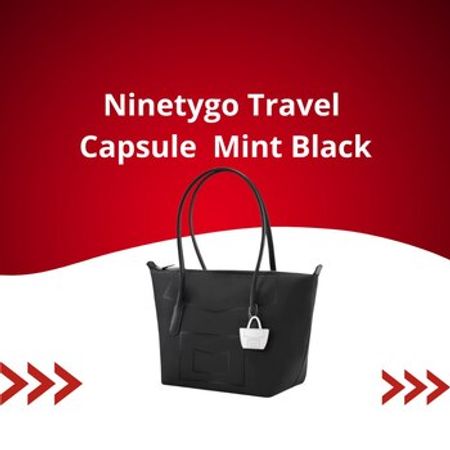 Çiyin çantası "Ninetygo Travel Capsule Tote Mint Black"