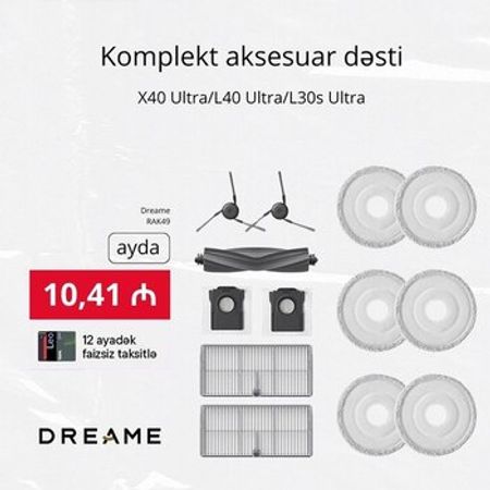 Tozsoran aksesuar dəsti "Dreame X40 Ultra/L40 Ultra/L30s Ultra"