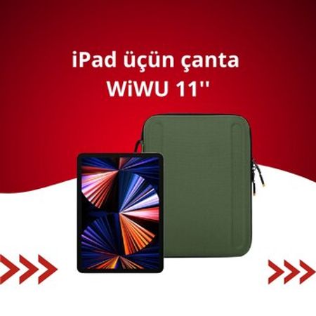 WiWU 11 Parallel Hardshell Bag Green