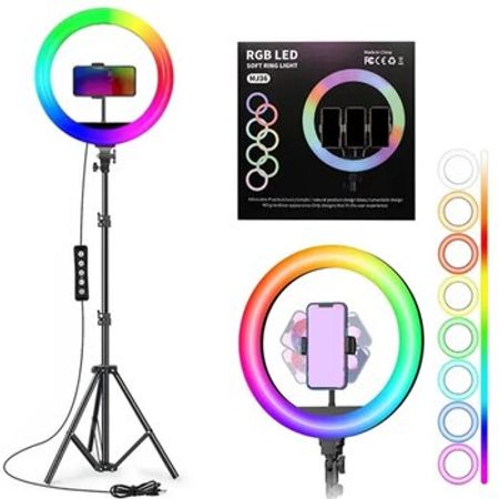 LED rgb işiq Tripod Ştativ 36 sm