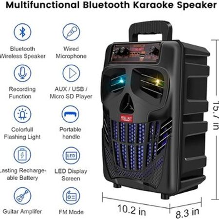 Karaoke bluetooth dinamik