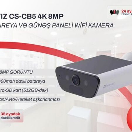 Ağıllı Wi‑Fi kamera EZVIZ CS‑CB5 4K 8MP