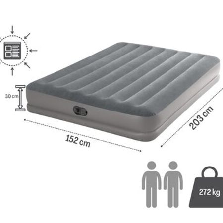 Hava döşəyi İntex 64114 152x203x30sm USB