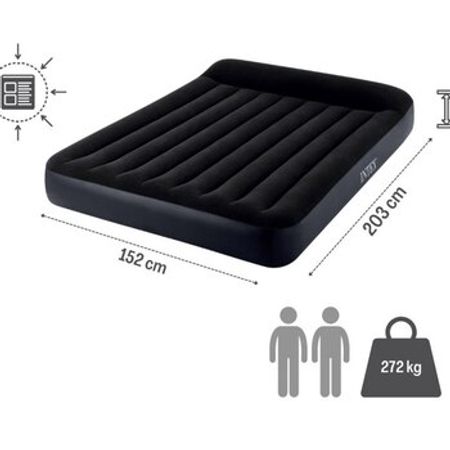 Hava döşəyi İntex 64150 152x203x25sm 220V