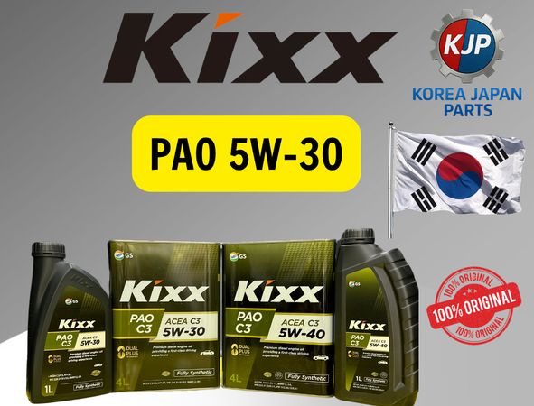 Hyundai Kia Mühərrik yağı KİXX pao A3/B4 5W-30