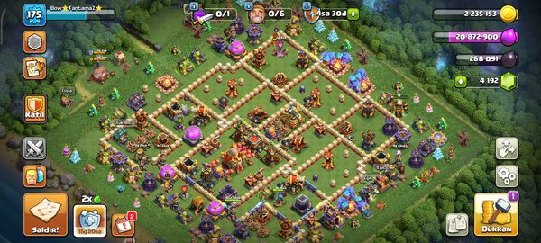 Claş of clans Account