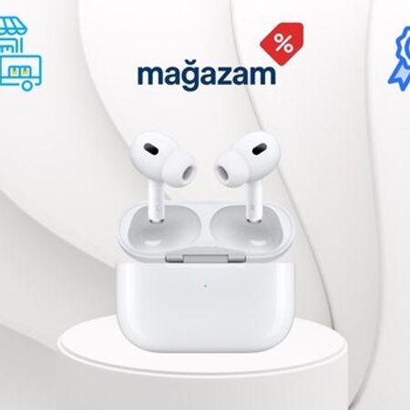 Simsiz qulaqlıqlar AirPods Pro 2 A-Klass – Audio və video – ucuztap.az