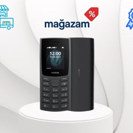 Mobil telefon Nokia 105 2023 Black – Telefonlar – ucuztap.az