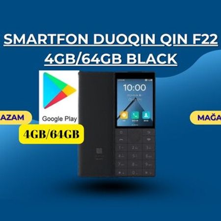 Smartfon Duoqin Qin F22 4GB/64GB Black – Telefonlar – ucuztap.az