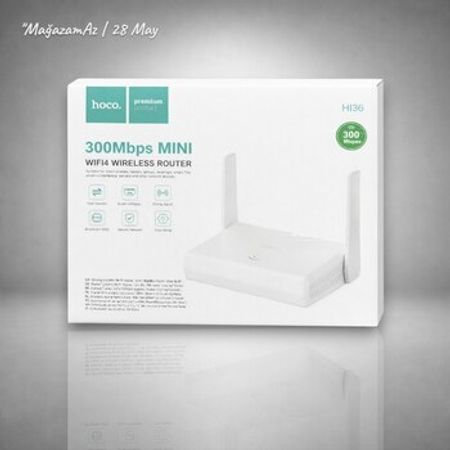 Hoco HI36 300Mbps Mini WiFi routeri