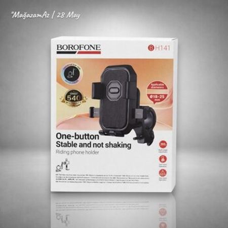Velosiped və motosiklet telefon tutacağı Borofone BH14