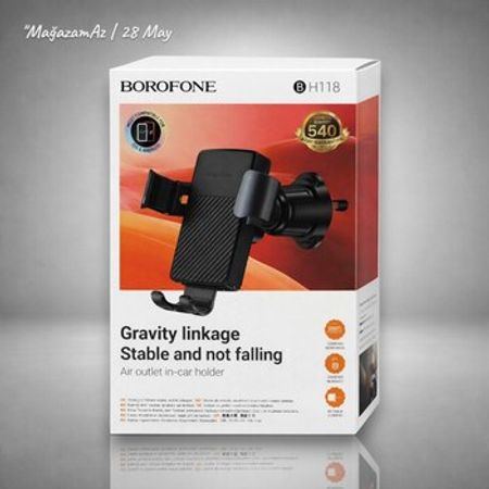 Borofone H118 avtomobil telefon tutacağı