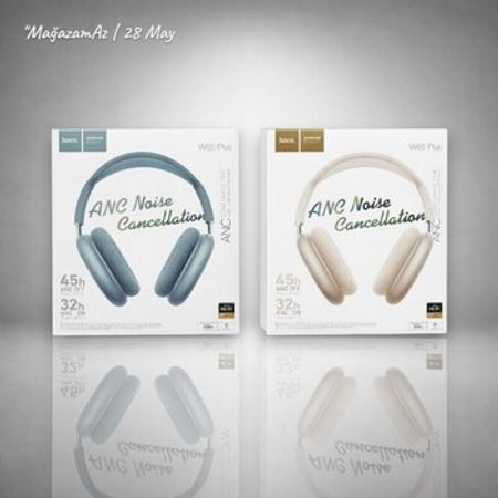 Simsiz qulaqlıq Hoco W65 Plus ANC  (Wireless Headphones)