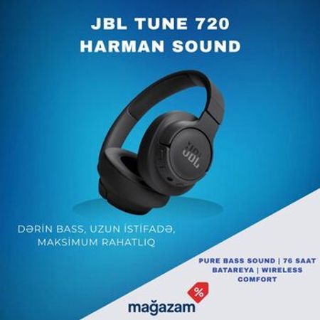 Qulaqlıq JBL Tune 720 – Audio və video – ucuztap.az