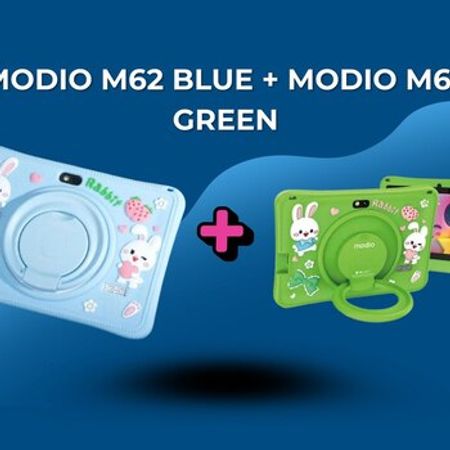 Modio M62 blue + Modio M62 green
