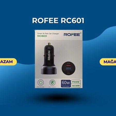 Avtomobil üçün şarj cihazı "Rofee Rc601"