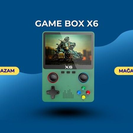 Game Box x6 – Oyunlar, pultlar və proqramlar – ucuztap.az