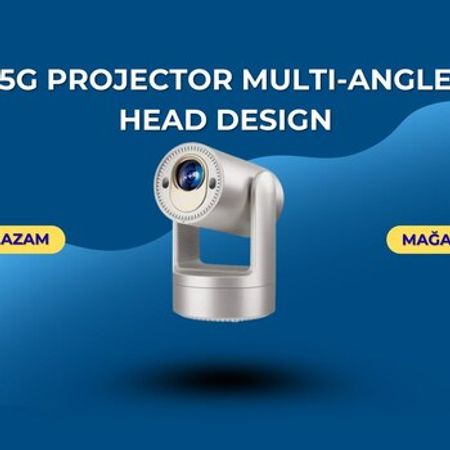 5G Projector multi-angle head design