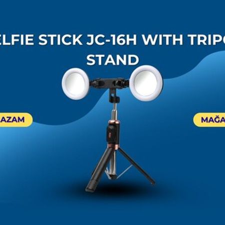 Selfie Stick JC-16H with Tripod Stand