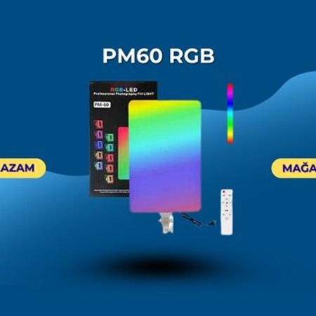 LED işıq "Pm60 RGB"