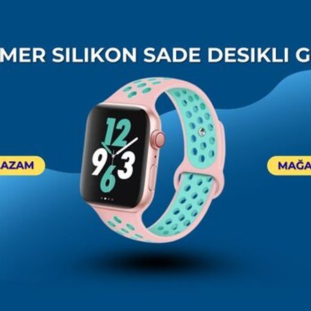 Sadə deşikli silikon göy kəmər – Saatlar – ucuztap.az